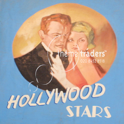 1920s Hollywood Stars Backdrop Props, Prop Hire
