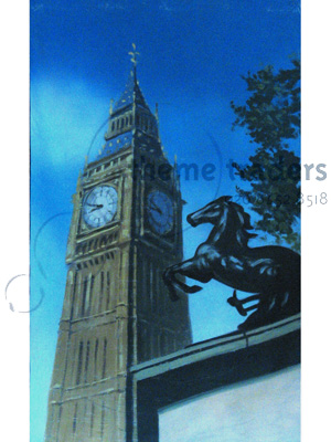 Big Ben London backdrop Props, Prop Hire
