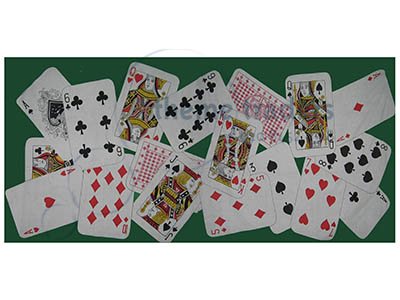 Playing Cards Backdrop Props, Prop Hire