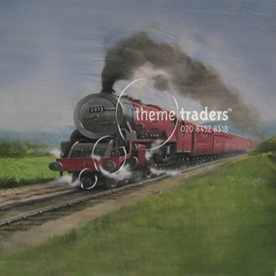 Steam Train backdrop Props, Prop Hire