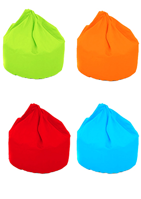 Multi Coloured Kids Bean Bags Props, Prop Hire