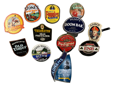 Beer Emblems for Pumps Props, Prop Hire