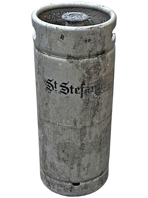 St Stefanus Beer Keg Barrel Props, Prop Hire