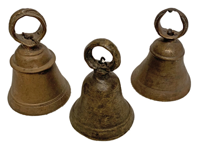 Bell Ringer Hand Bells Props, Prop Hire