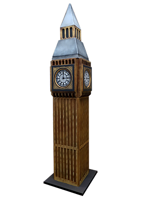 3 Metre London Big Ben Statue Props, Prop Hire