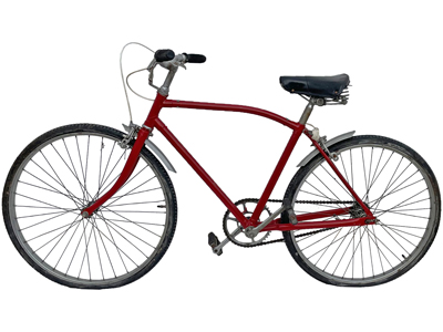 Retro Red Bicycle Props, Prop Hire