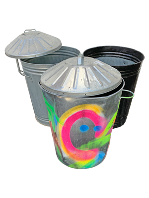 Dustbins Props, Prop Hire