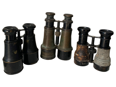 Vintage Binoculars Props, Prop Hire