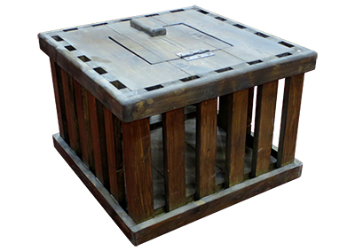 Wooden Animal Cage Props, Prop Hire