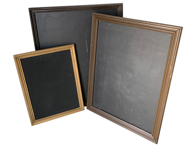 Framed Blackboards Props, Prop Hire