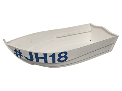 White Medium Boat Numbered Props, Prop Hire