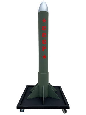 6 Foot Missile Warhead Props, Prop Hire