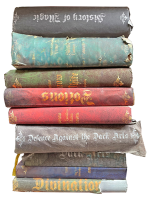 Magic Wizardry Alchemy Style Books Props, Prop Hire