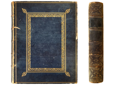 Large Gold Edged Ancient Books Props, Prop Hire