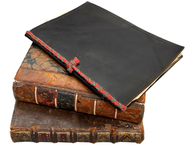 Leather Bound Books and Journals Props, Prop Hire