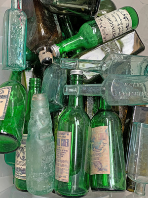 Green Bottles Props, Prop Hire