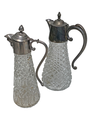 Port and Sherry Decanters Props, Prop Hire