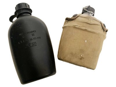 Army Water Bottles Props, Prop Hire