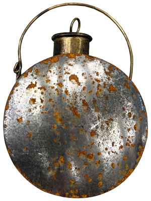 Ancient Metal Bottle Props, Prop Hire