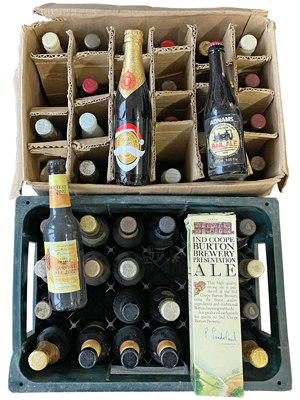 70s 80s 90s Unopened Beer Bottles Props, Prop Hire