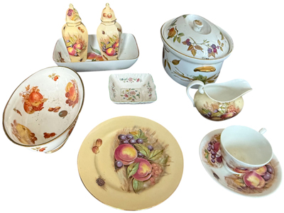 Grandmas Assorted Vintage Crockery China Tureens Bowls etc Props, Prop Hire