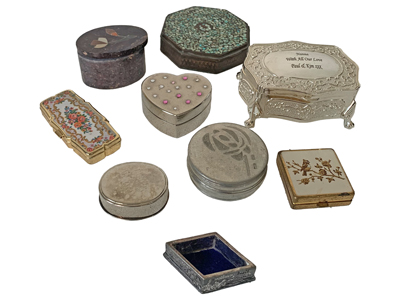 Trinket Pill Boxes Props, Prop Hire