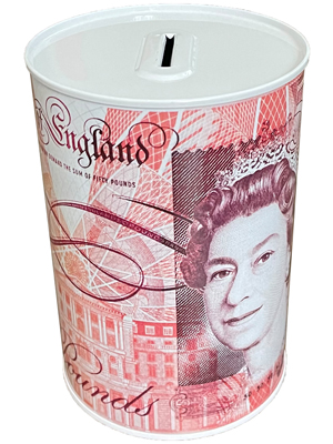 Money Box(50) Props, Prop Hire