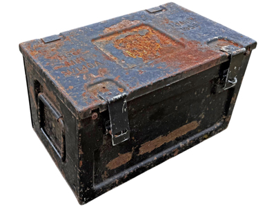 Black Metal Box Props, Prop Hire