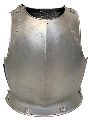 Full Breast Plate Armour Props, Prop Hire