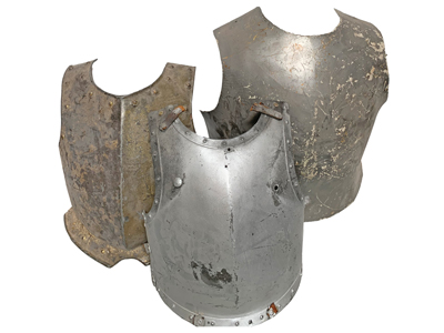 Breast Plate Armour Props, Prop Hire