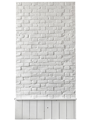 Brick Wall with Wood Panel Props, Prop Hire