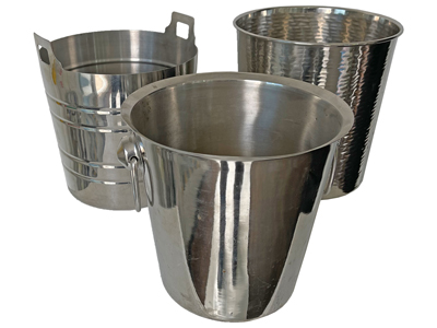 Modern Ice Buckets Props, Prop Hire