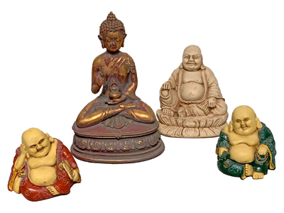 Budha Table Statues Props, Prop Hire