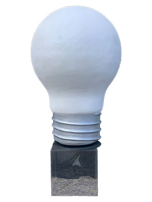 Massive 5 Foot Light Bulb Props, Prop Hire