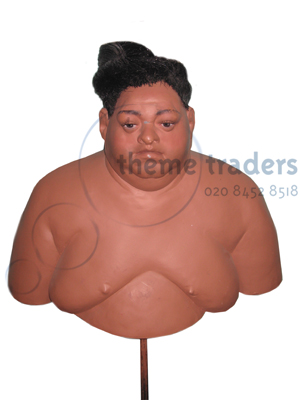 Sumo Wrestler Busts Props, Prop Hire