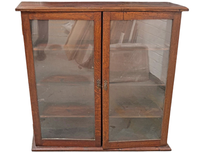 Antique Glass Display Case with Shelves Props, Prop Hire