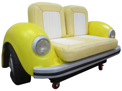 VW Beetle Sofas Props, Prop Hire