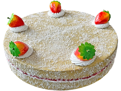 Strawberry Sponge Cake Props, Prop Hire