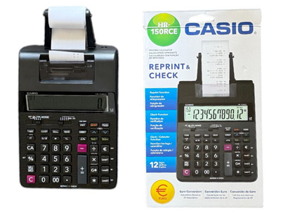 Large Casio Printing Calculator Props, Prop Hire