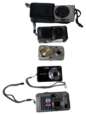 Digital Cameras Props, Prop Hire