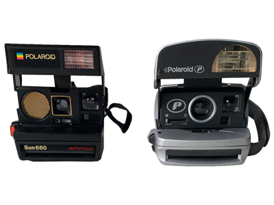 Polaroid Cameras Props, Prop Hire