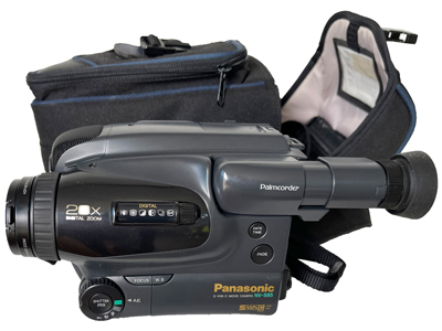 Panasonic Video Recorder In Case Props, Prop Hire