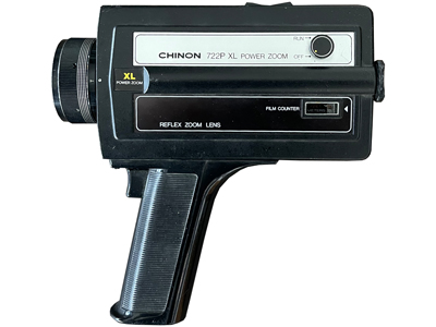 Chinon Hand Held Retro Camcorder Props, Prop Hire