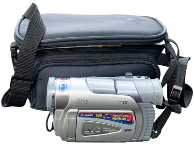 JVC Camcorder In Original Case Props, Prop Hire