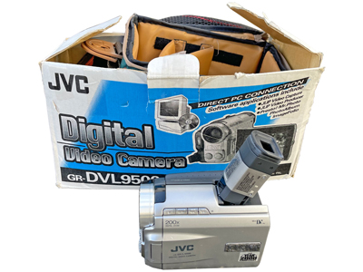 JVC Video Camcorder with Eyepiece Props, Prop Hire