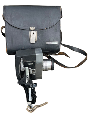 Bell and Howell Hand Held Cine Camera Props, Prop Hire