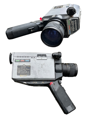 Ferguson Videostar Hand Held Video Camera Props, Prop Hire