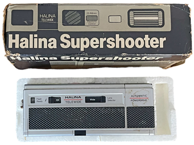 Halina Supershooter Camera Powerdrive Props, Prop Hire