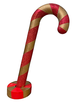 Giant Candy Cane Props, Prop Hire