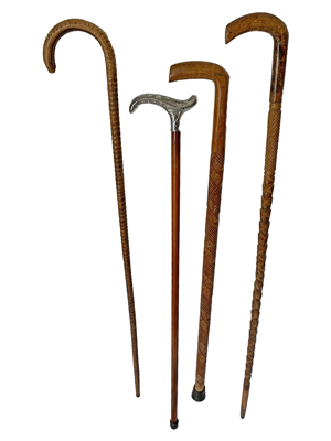 Fancy Walking Sticks Props, Prop Hire